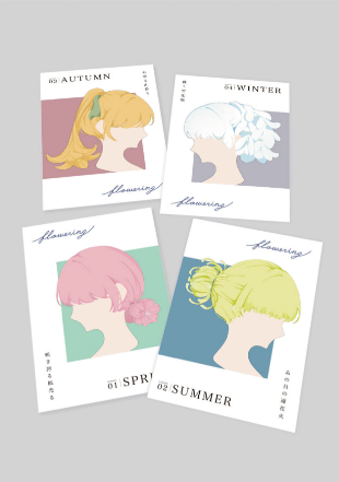 Floweringポストカード