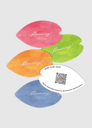 Floweringショップカード
